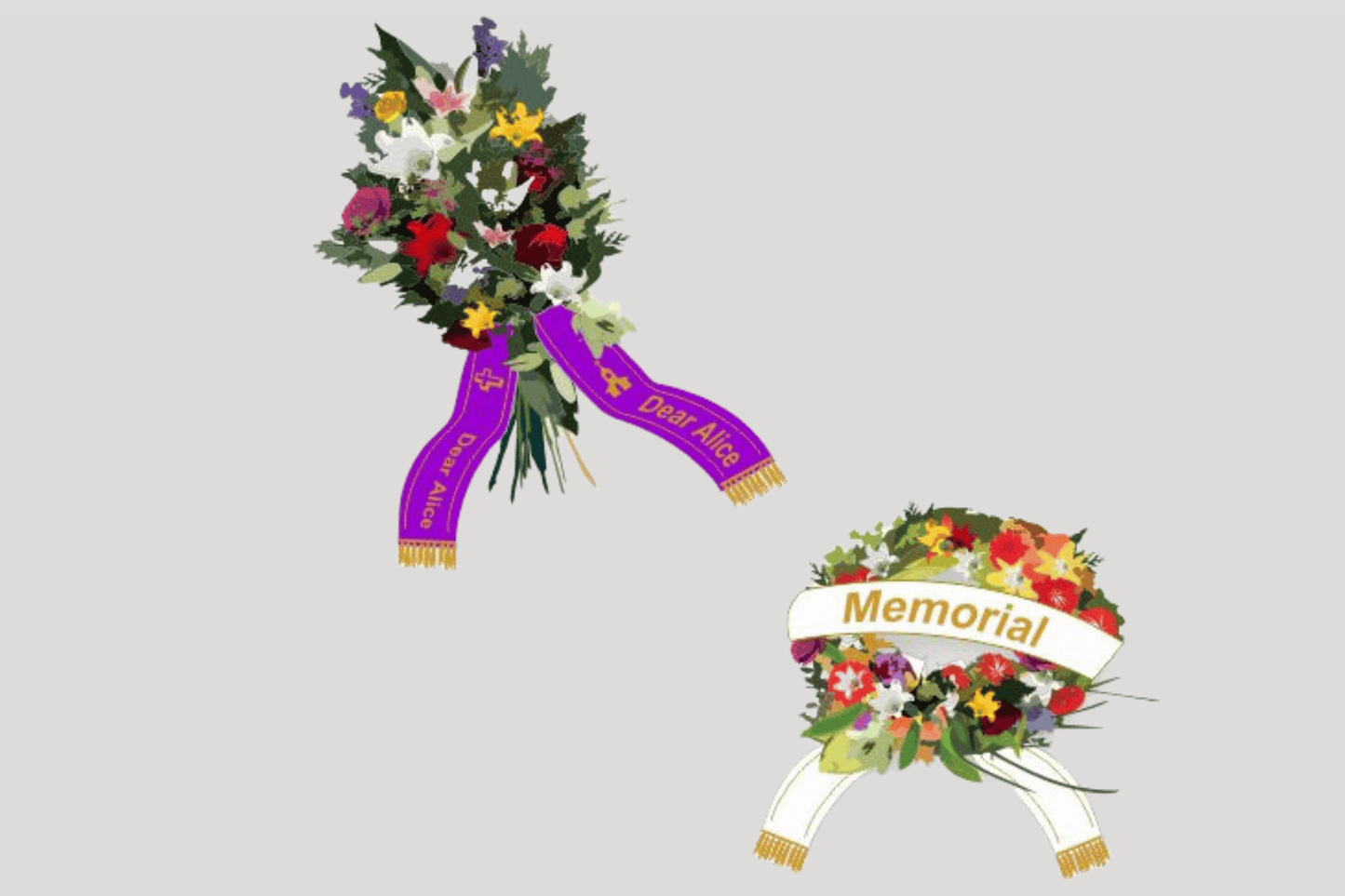 Bouquet Ribbon with Print Ribbon JM Band EU