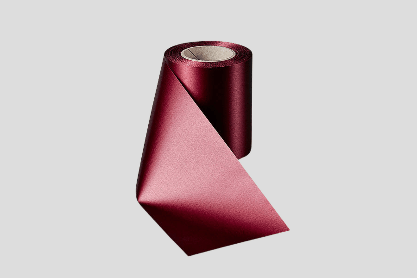 ECO Satin Ribbon Rolls 100 mm Ribbon JM Band EU Wine Red  