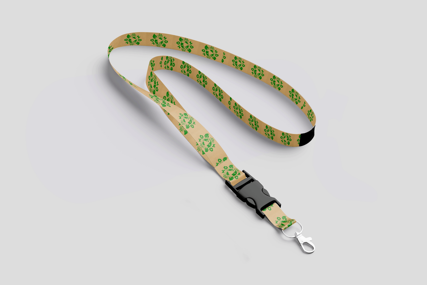 Cotton Lanyard with 1 Colour Print Lanyards JM Band UK