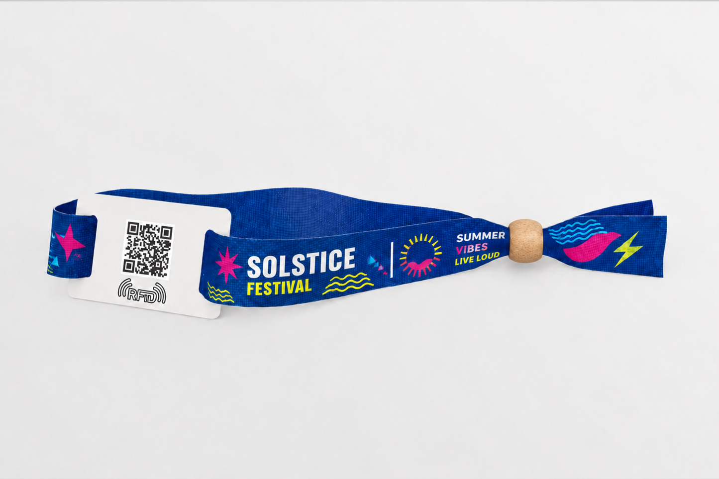 Polseres de tela RFID amb impressió