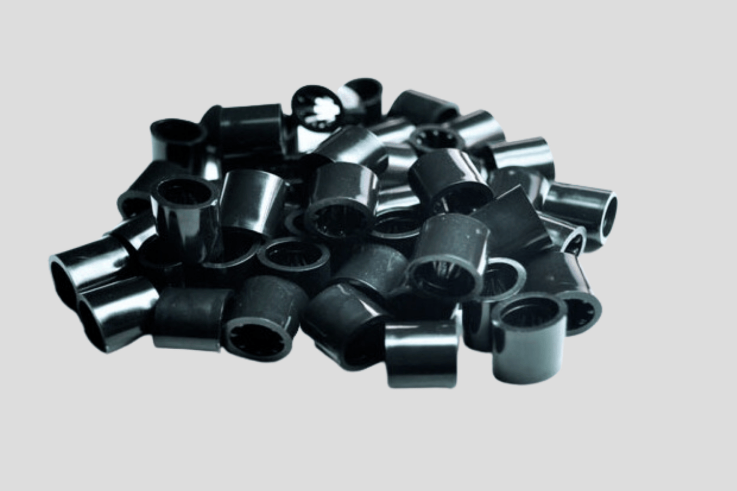 Locks For Festival Wristbands Accessories JM Band® Black Plastic Quick-Lock