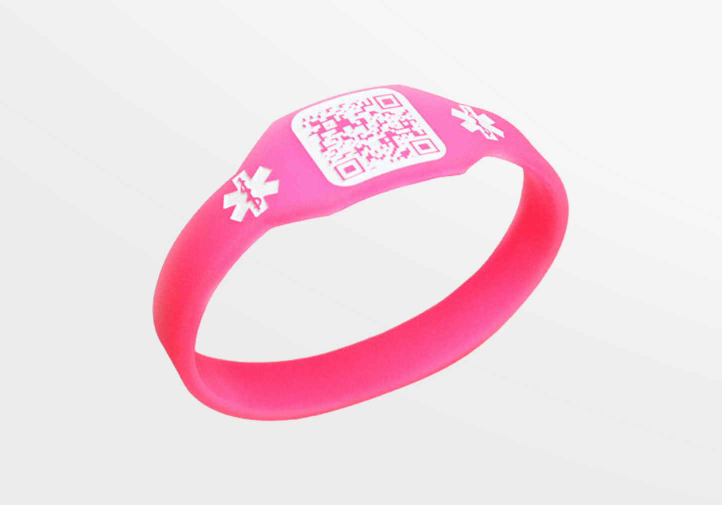 Silicone Wristbands with QR Code Silicone wristbands JM Band®