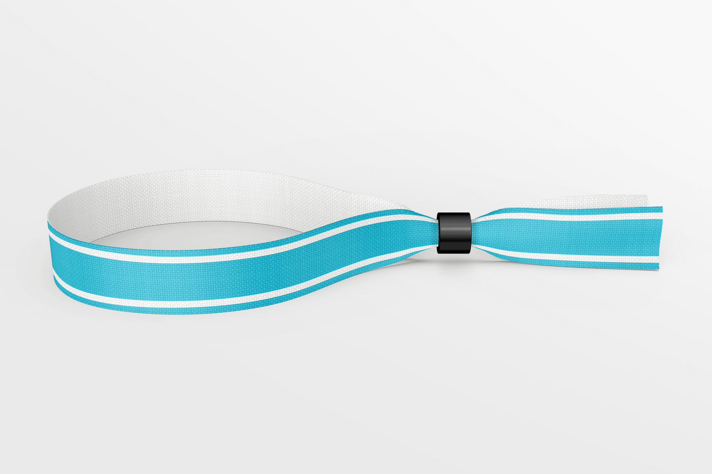 Fabric Wristbands in Stock Fabric Wristbands JM Band® 50 Blue White