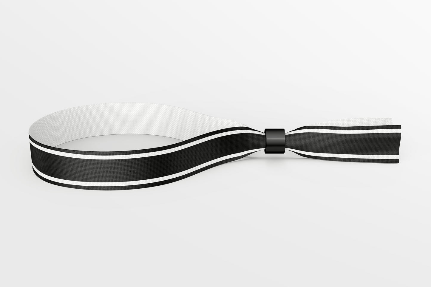 Fabric Wristbands in Stock Fabric Wristbands JM Band® 50 Black A