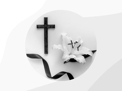 ¿Qué se escribe en un ramo fúnebre?