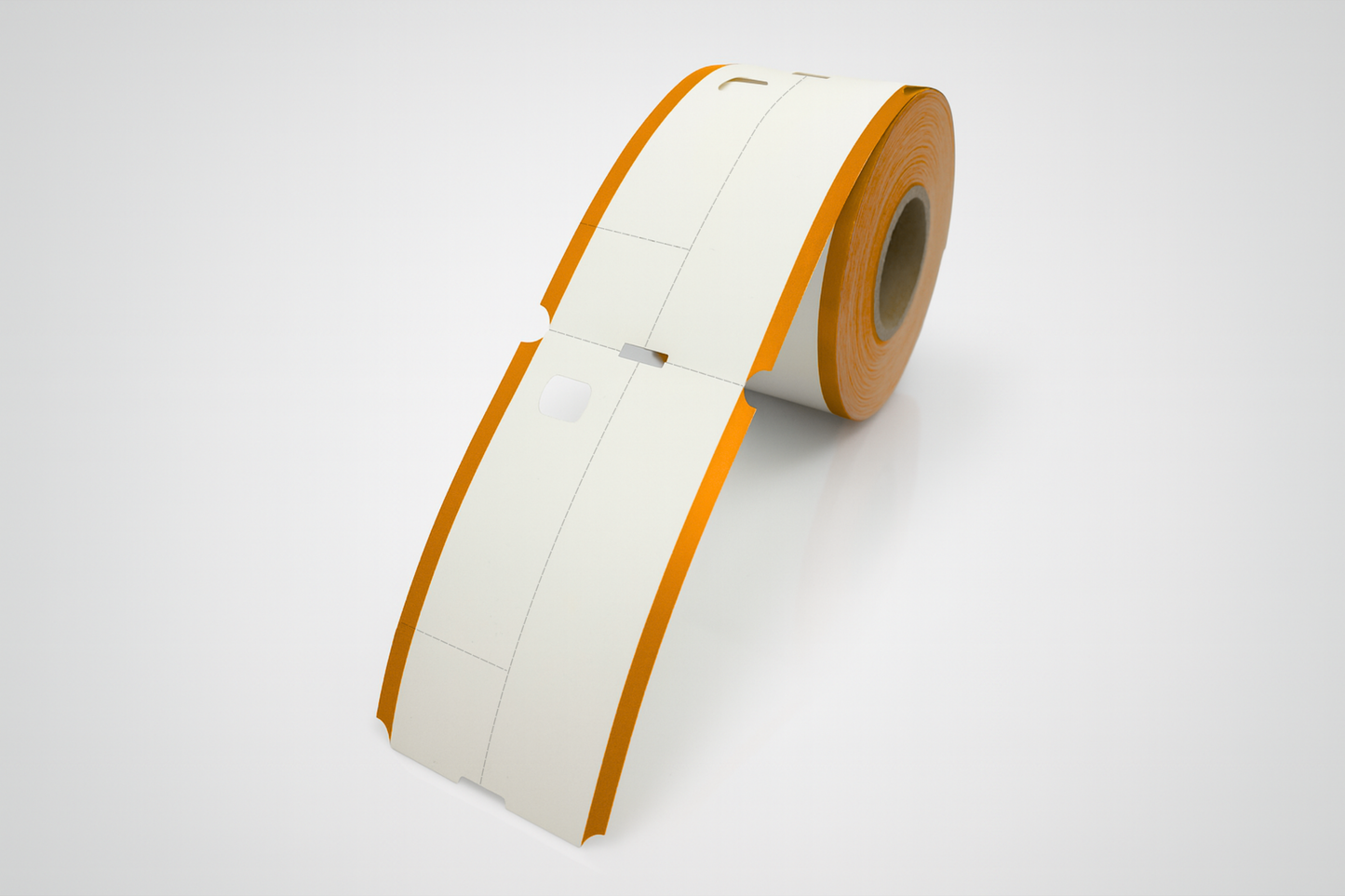 Boletos de guardarropa térmicos de 3 partes en rollo