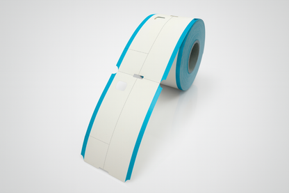 Boletos de guardarropa térmicos de 3 partes en rollo