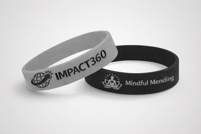 Colour-Debossed Silicone Wristbands Silicone wristbands JM Band® 