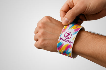 Pulseras bofetadas estampadas