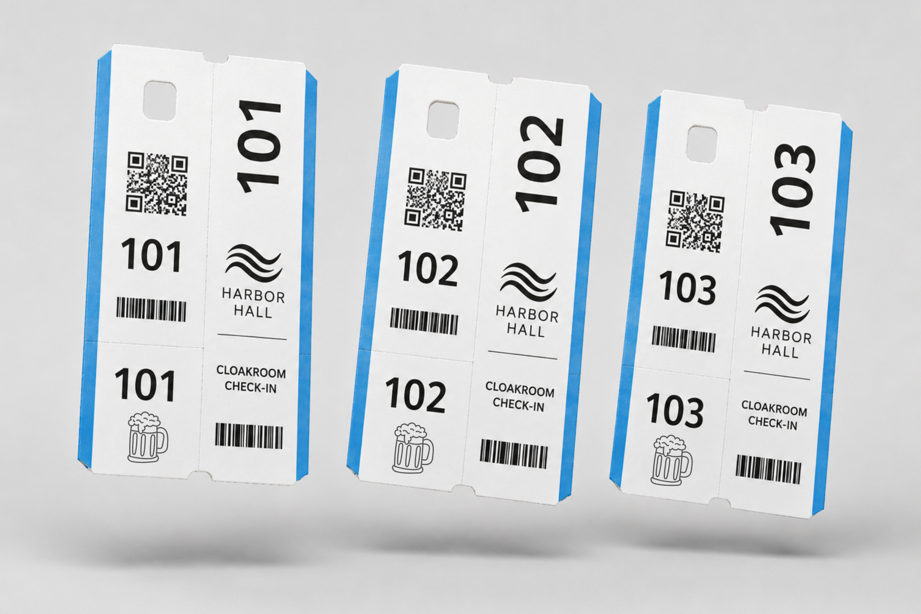 Entradas de guardarropa