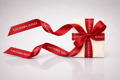 Cinta de regalo de raso ECO con estampado