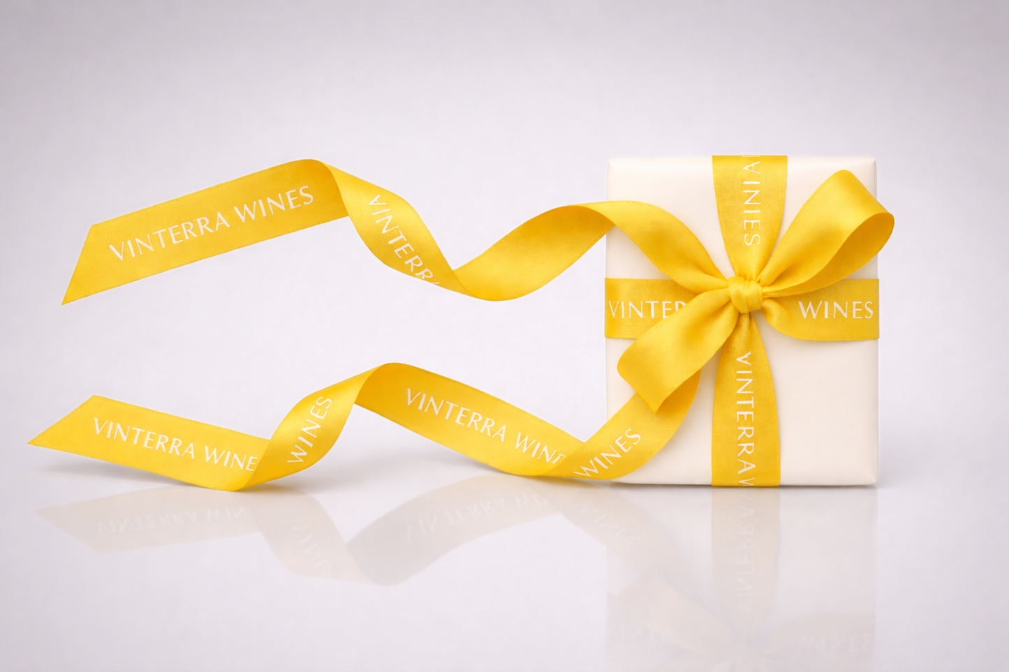 Cinta de regalo de raso ECO con estampado