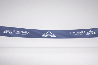 Cinta Inauguración ECO Raso con Estampado