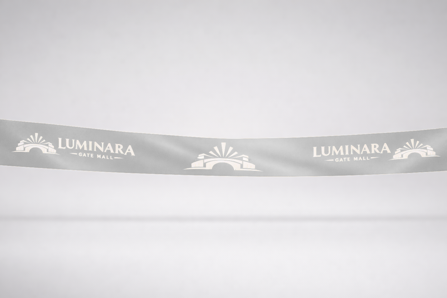 Cinta Inauguración ECO Raso con Estampado