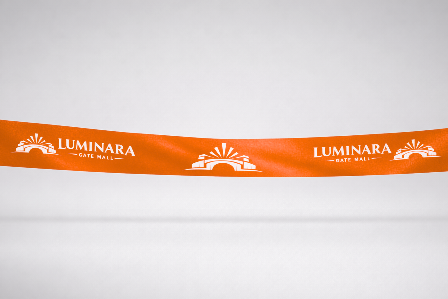 Cinta Inauguración ECO Raso con Estampado