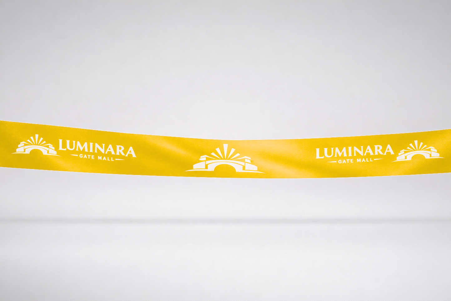 Cinta Inauguración ECO Raso con Estampado