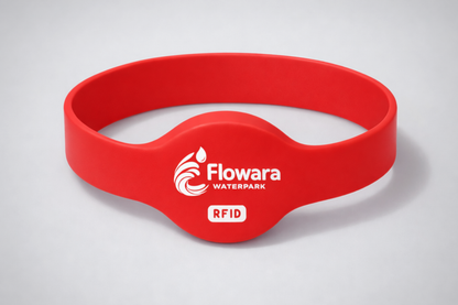 Polsera de silicona NFC model JM02 amb impressió personalitzada de JM Band®.