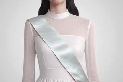 Cinta de comanda de setí ECO gris sense estampat de JM Band®.