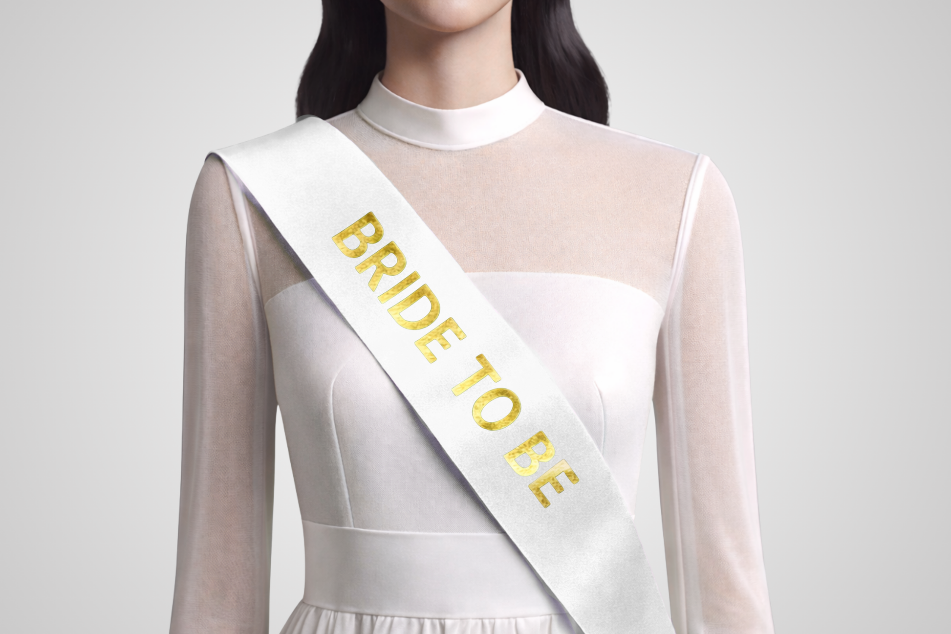 Faixa blanca amb estampat personalitzat de JM Band®.