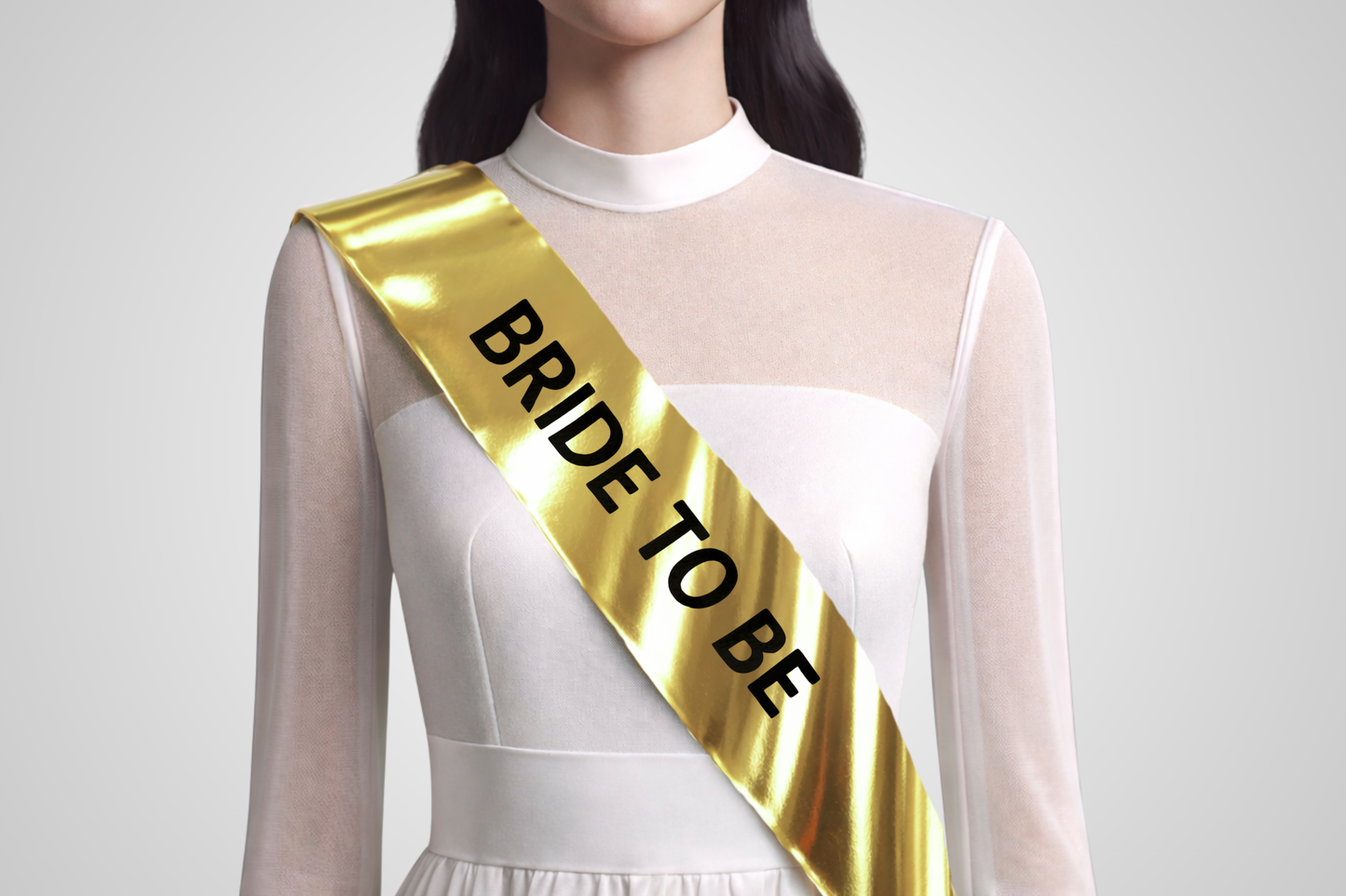 Faixa de disseny personalitzat amb estampat daurat metàl·lic de JM Band®.