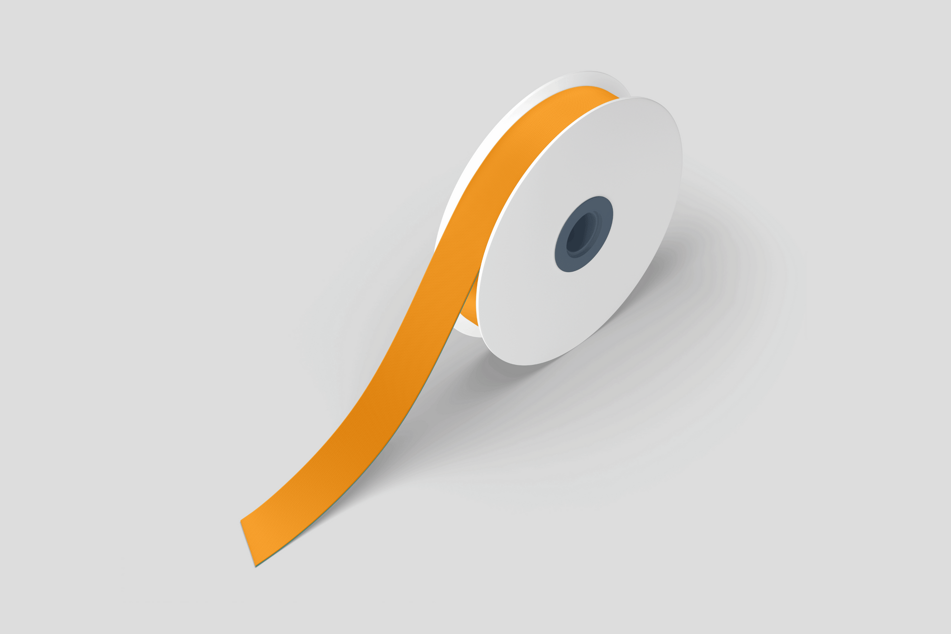 Polyester Satin Ribbon 15 mm Super Ribbon JM Band EU Orange  