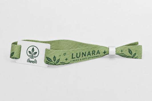 Polseres de tela amb MiFare Ultralight EV1