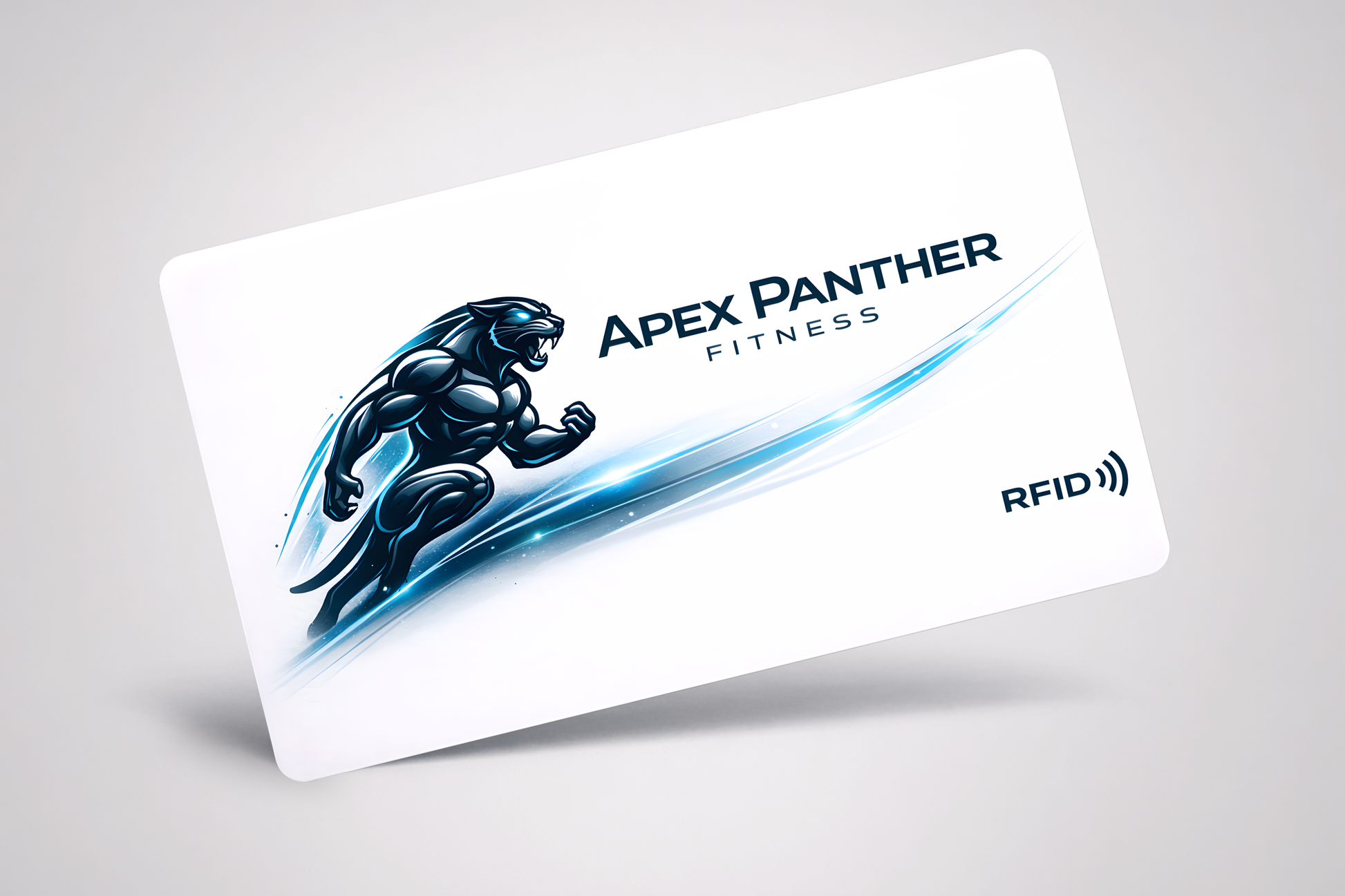 Tarjeta RFID con logotipo para gimnasios de JM Band®.