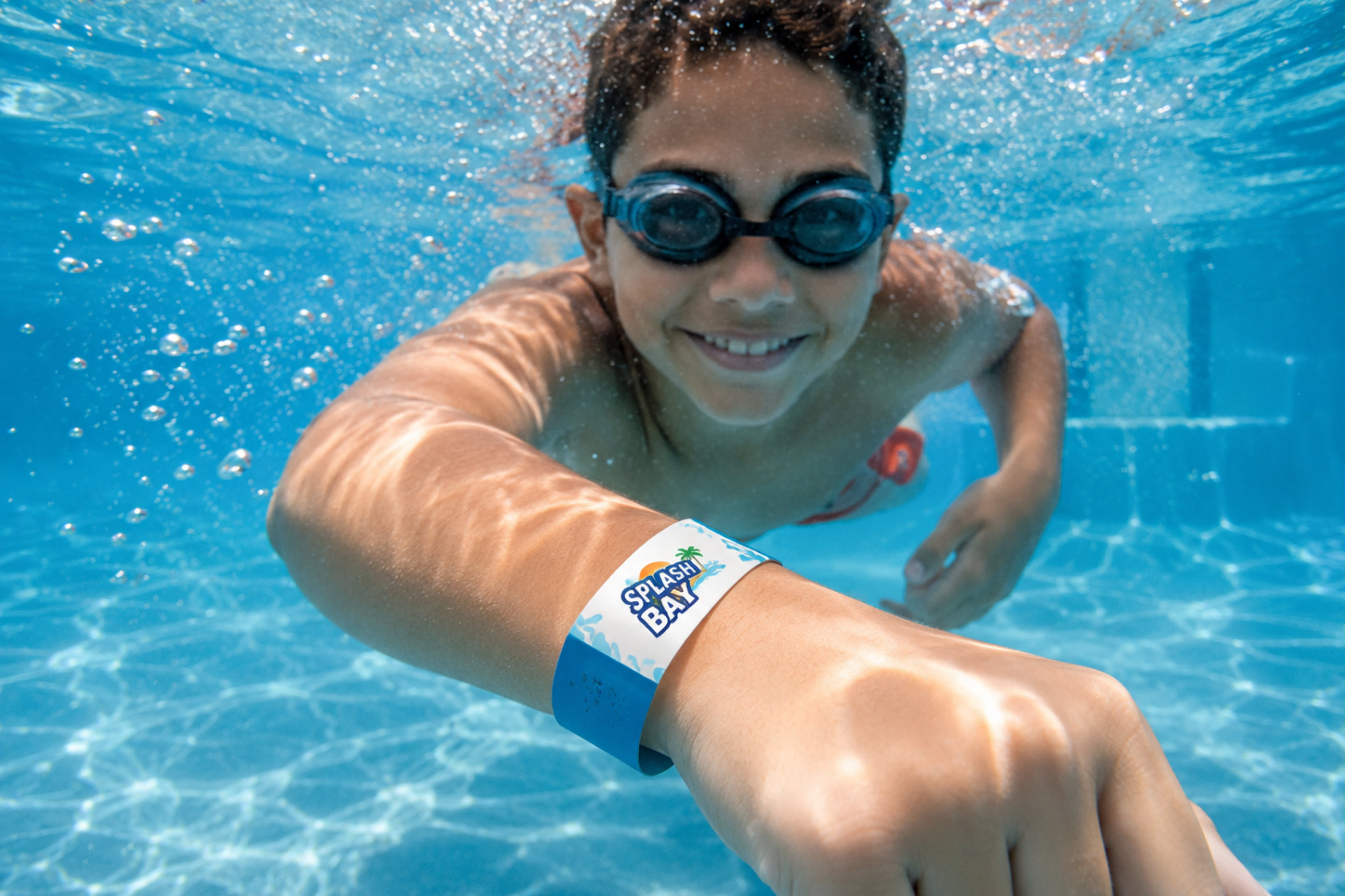 Pulseras para parques acuáticos