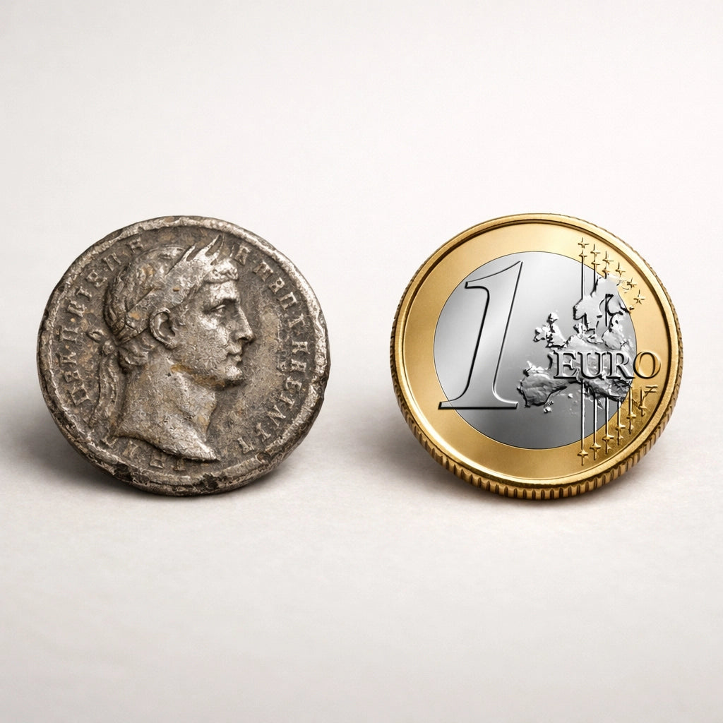 Una colección de diversas monedas metálicas que muestran diferentes materiales y composiciones.