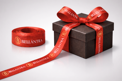 Cinta de regalo de tela ECO PET con impresión en color