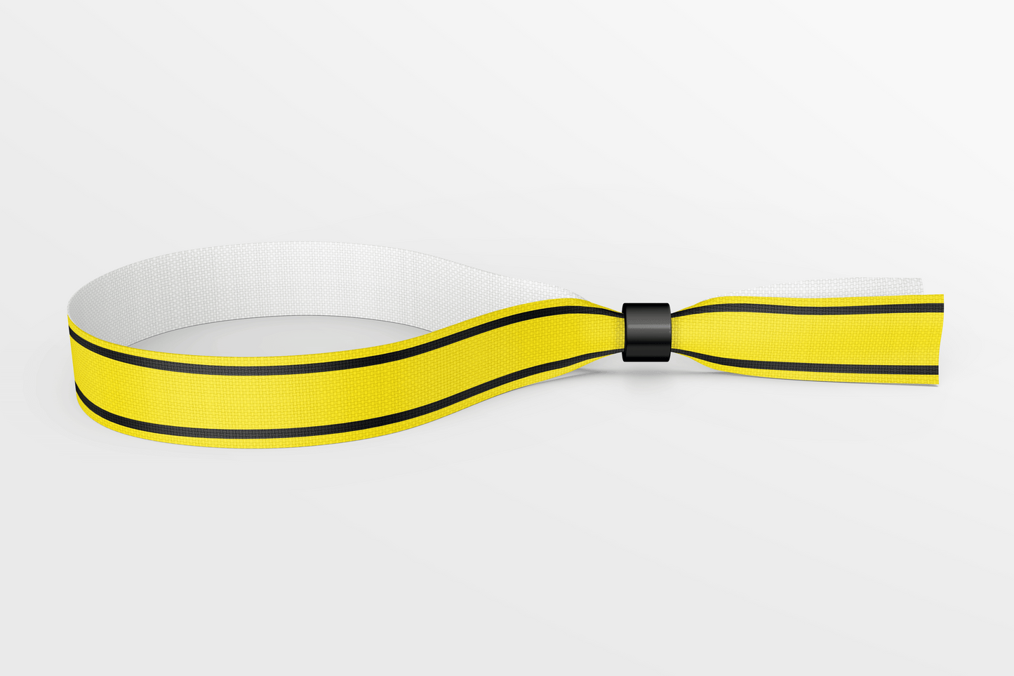 Fabric Wristbands in Stock Fabric Wristbands JM Band EU 50 Yellow A 