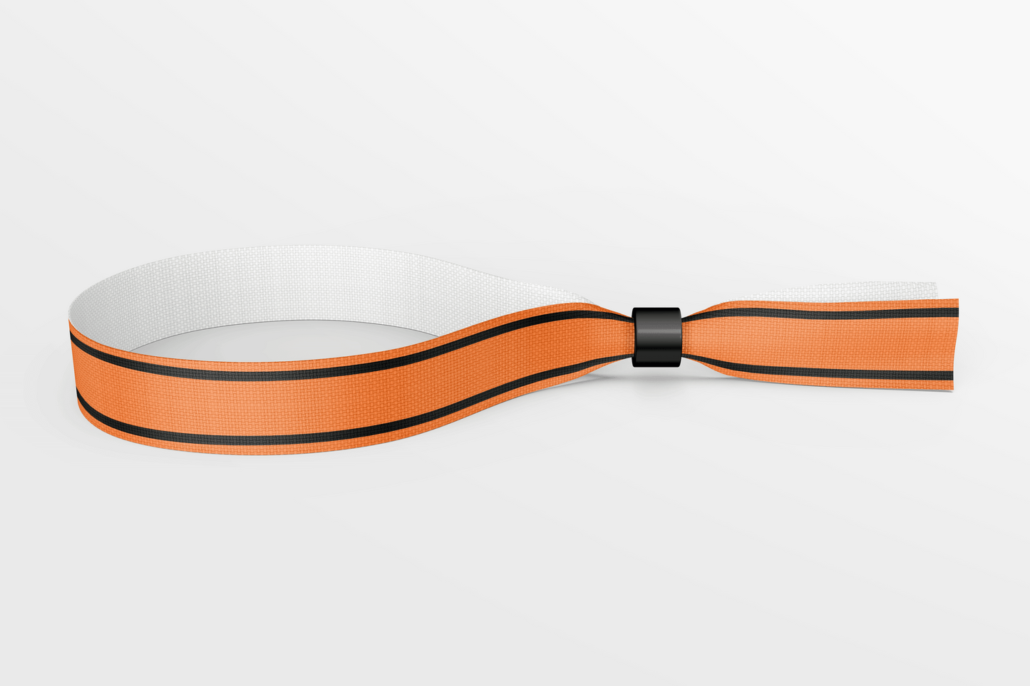 Fabric Wristbands in Stock Fabric Wristbands JM Band EU 50 Orange A 