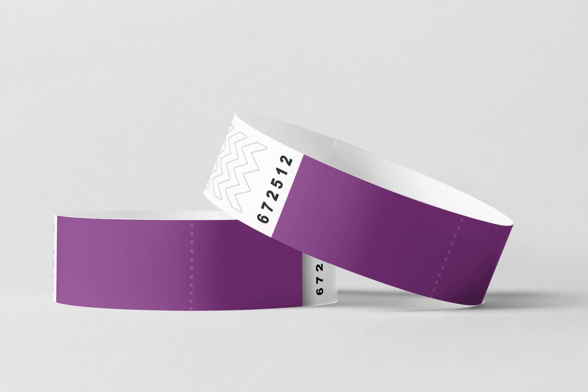 Paper Wristbands With Coupon Paper wristbands JM Band EU 10 Purple 