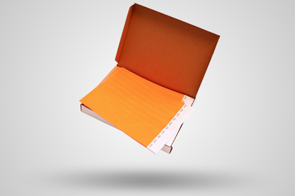 Una foto de la caixa de 1000 polseres de paper - Material llis de JM Band®. Compra polseres de paper a Orange aquí.